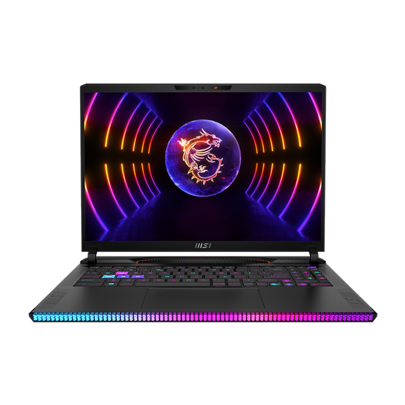 MSI Gaming Raider GE68HX 13VG-006FR Intel® Core™ i9 i9-13950HX Ordinateur portable 40,6 cm (16") Quad HD+ 32 Go DDR5-SDRAM 2 To SSD NVIDIA GeForce RTX 4070 Wi-Fi 6E (802.11ax) Windows 11 Pro Noir