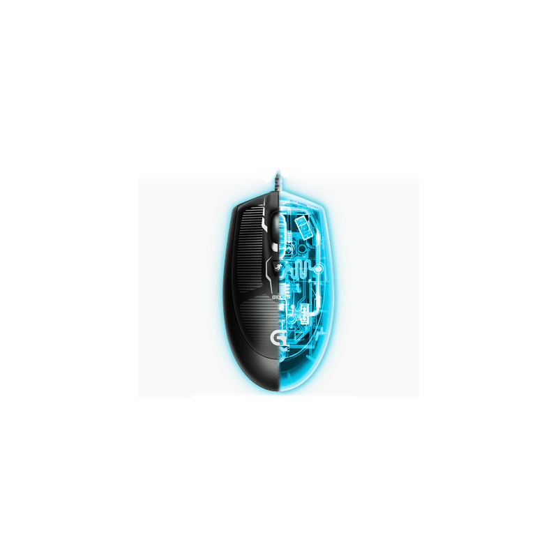Logitech G100S souris Ambidextre USB Type-A Optique 2500 DPI