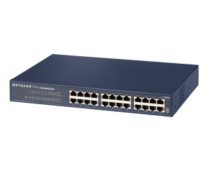 NETGEAR JFS524 Non-géré Fast Ethernet (10/100) Bleu