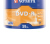 Verbatim Lot de 50 DVD-R couleur argent mat