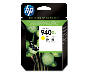 HP 940XL High Yield Yellow Original Ink Cartridge cartouche d'encre 1 pièce(s) Rendement élevé (XL) Jaune