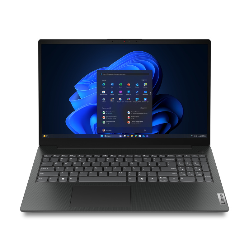 Lenovo V15 G6 ITN Intel® N N100 Ordinateur portable 39,6 cm (15.6") Full HD 8 Go DDR5-SDRAM 256 Go SSD Wi-Fi 6 (802.11ax) Windows 11 Home Français Noir