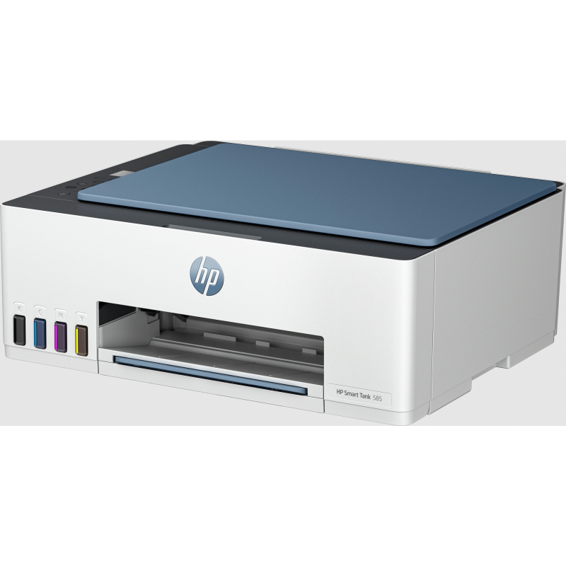 HP Smart Tank Imprimante Tout-en-un 585, Home and home office, Print, copy, scan, Wireless; High-volume printer tank; Print from phone or tablet; Scan to PDF