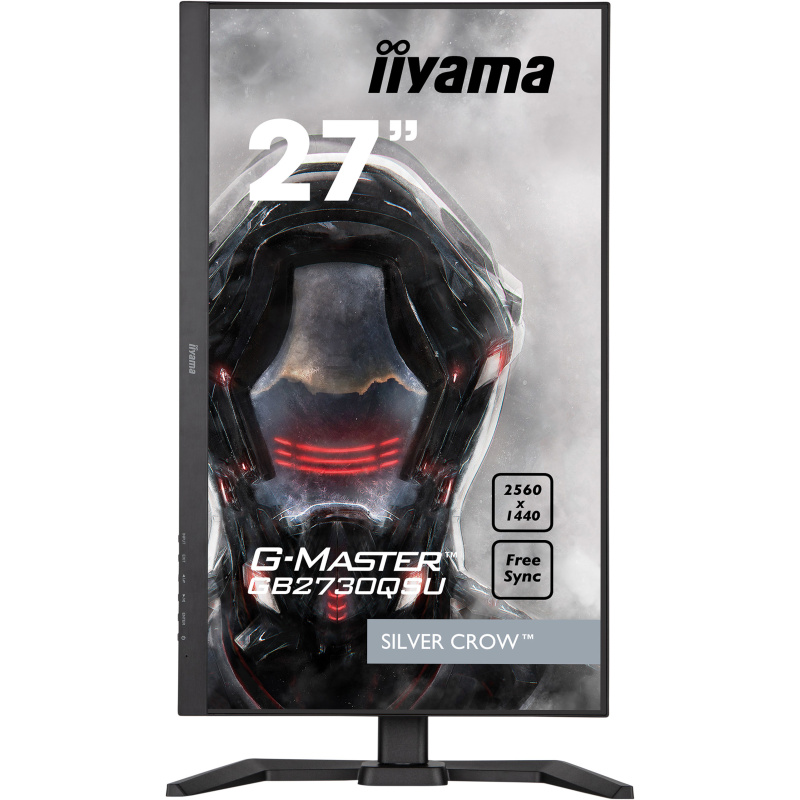 iiyama G-MASTER GB2730QSU-B5 écran plat de PC 68,6 cm (27") 2560 x 1440 pixels Wide Quad HD LED Noir