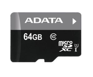 ADATA Micro SDXC 64GB 64 Go MicroSDXC UHS Classe 10
