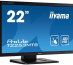 iiyama ProLite T2253MTS-B1 écran plat de PC 54,6 cm (21.5") 1920 x 1080 pixels Full HD LED Écran tactile Dessus de table Noir