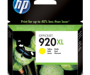 HP 920XL cartouche d'encre jaune grande capacité authentique