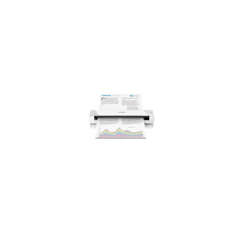 Brother DS-720D scanner Alimentation papier de scanner 600 x 600 DPI A4 Blanc