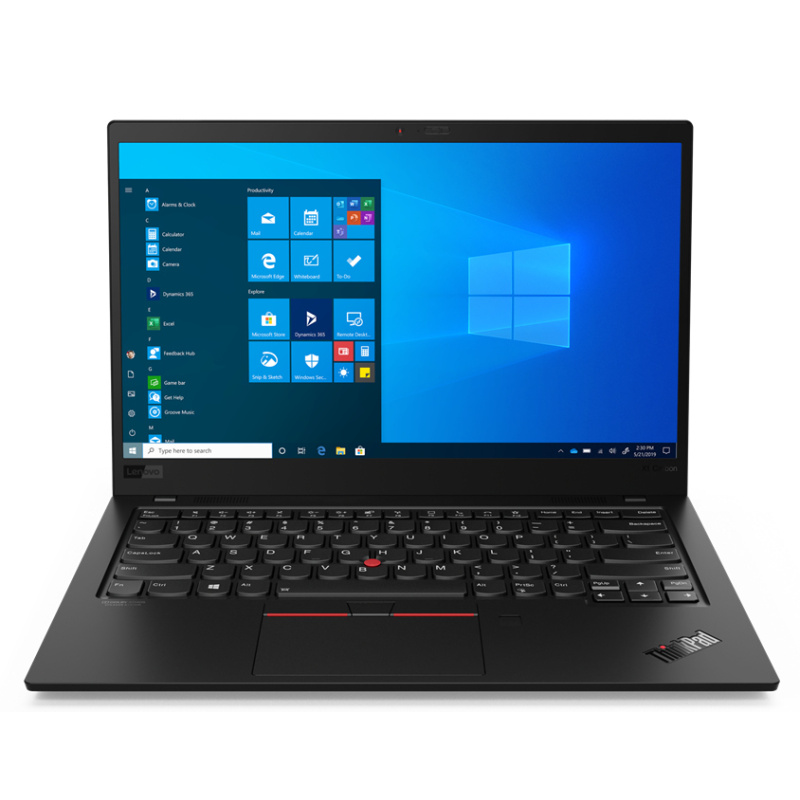 Lenovo ThinkPad X1 Carbon Gen 8 Intel® Core™ i7 i7-10510U Ordinateur portable 35,6 cm (14") Full HD 16 Go LPDDR3-SDRAM 512 Go SSD Wi-Fi 6 (802.11ax) Windows 10 Pro Noir