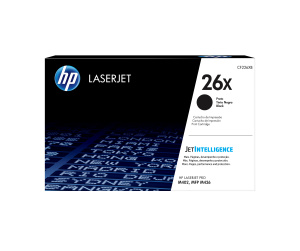 HP 26X toner LaserJet noir grande capacité authentique