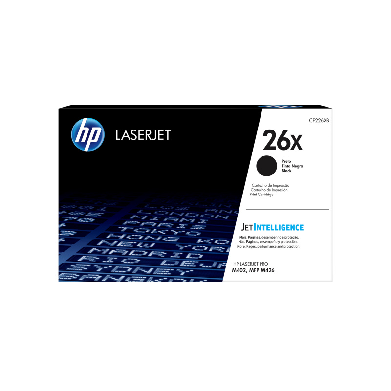HP 26X toner LaserJet noir grande capacité authentique
