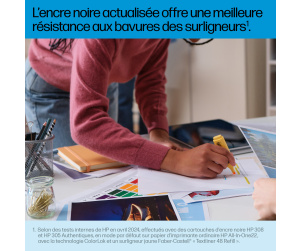 HP 308 Cartouche d’encre authentique Noir