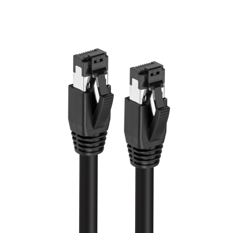 Microconnect MC-SFTP8005S câble de réseau Noir 0,5 m Cat8.1 S/FTP (S-STP)
