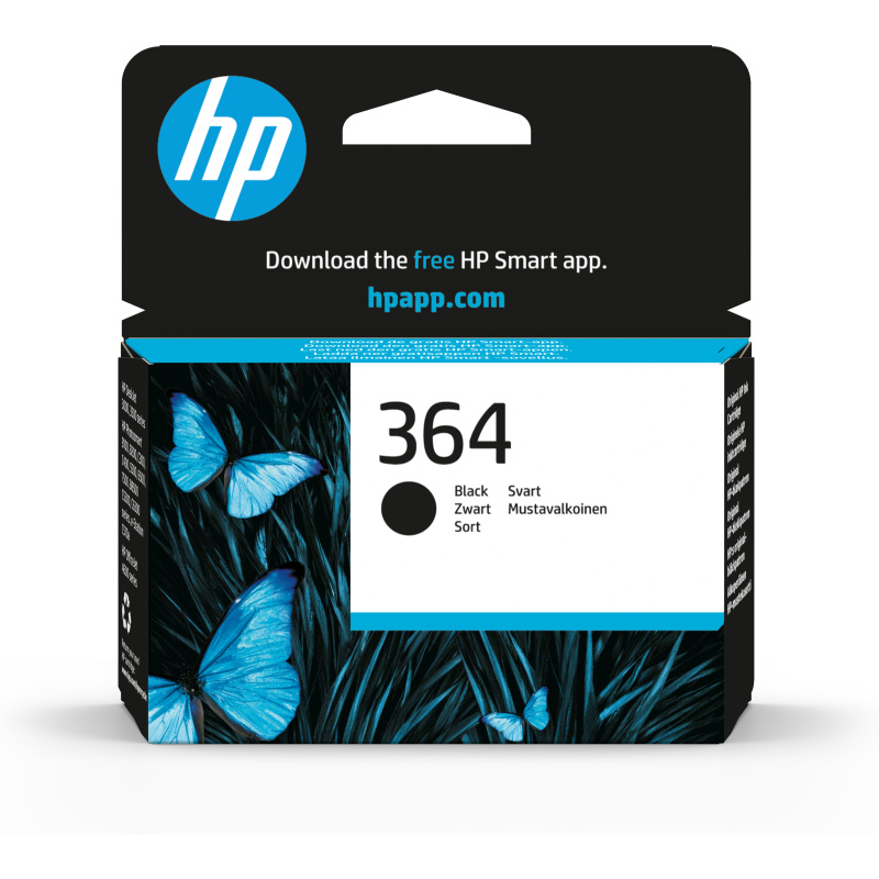 HP 364 cartouche d'encre noir authentique
