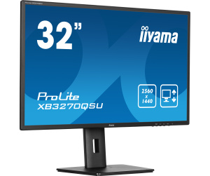 iiyama ProLite XB3270QSU-B1 écran plat de PC 81,3 cm (32") 2560 x 1440 pixels Wide Quad HD LED Noir