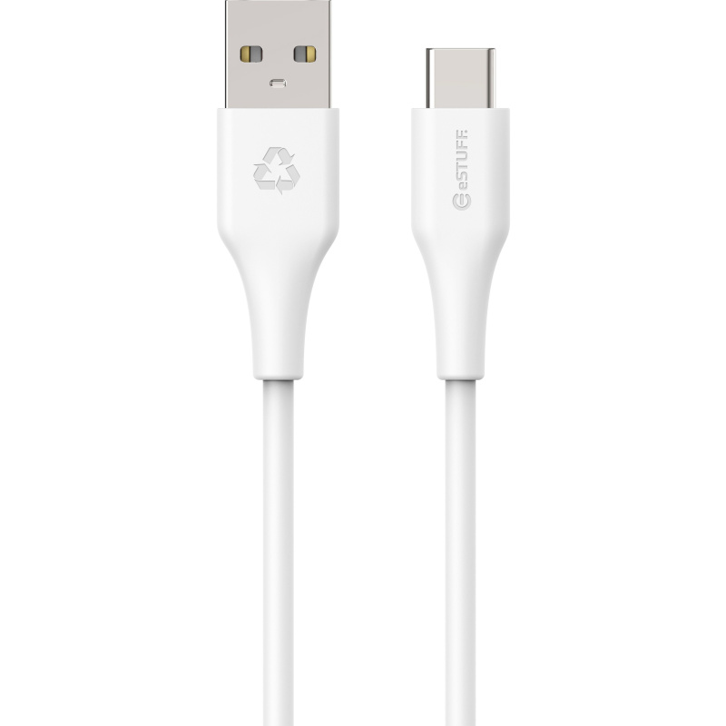 eSTUFF ES605170-BULK câble USB USB 2.0 1 m USB C USB A Blanc