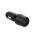eSTUFF ES631031 chargeur d'appareils mobiles Téléphone portable Noir Allume-cigare Charge rapide Auto