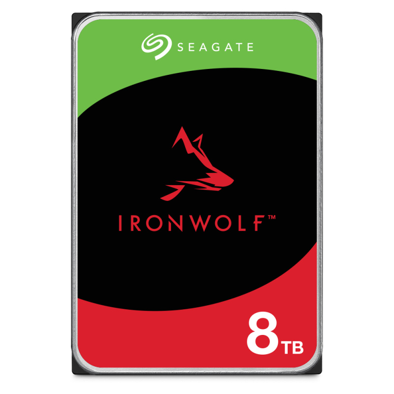 Seagate IronWolf ST8000VN004 disque dur 8 To 7200 tr/min 256 Mo 3.5" Série ATA III