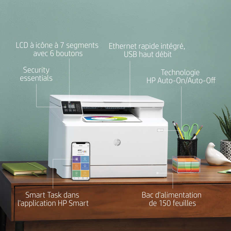 HP Color LaserJet Pro Imprimante multifonction M182n