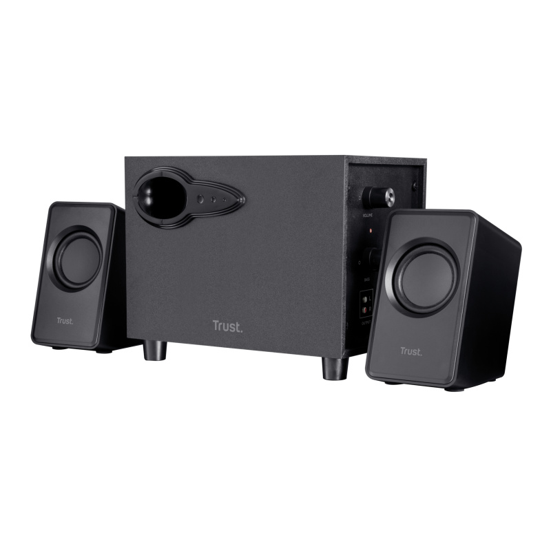 Trust Avora 2.1 set d'enceintes 9 W PC/ordinateur portable Noir 2.1 canaux 2-voies