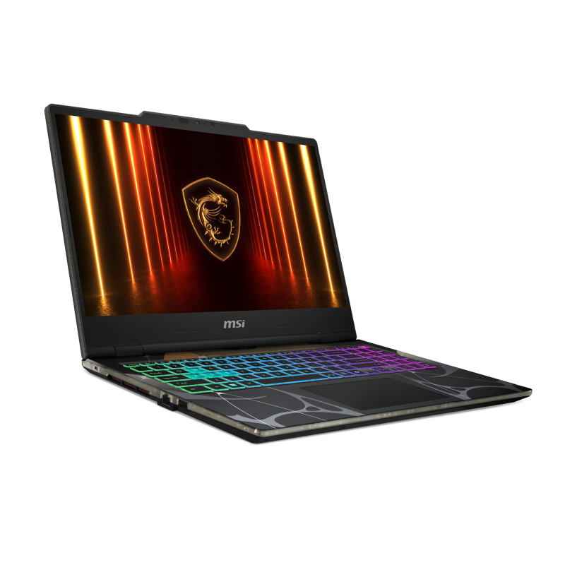 MSI Cyborg 15 B2RWFKG-299XFR Intel Core 5 210H Ordinateur portable 39,6 cm (15.6") Full HD 32 Go DDR5-SDRAM 512 Go SSD NVIDIA GeForce RTX 5060 Wi-Fi 6E (802.11ax) DOS gratuit Français Noir