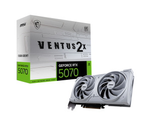 MSI GeForce RTX5070 VENTUS 2X OC White NVIDIA GeForce RTX 5070 12 Go GDDR7