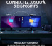 Logitech MX Keys S Combo clavier Souris incluse Bureau RF sans fil + Bluetooth AZERTY Belge Graphite