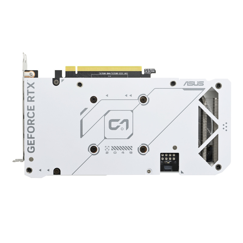 ASUS Dual -RTX4060TI-O8G-WHITE NVIDIA GeForce RTX 4060 Ti 8 Go GDDR6