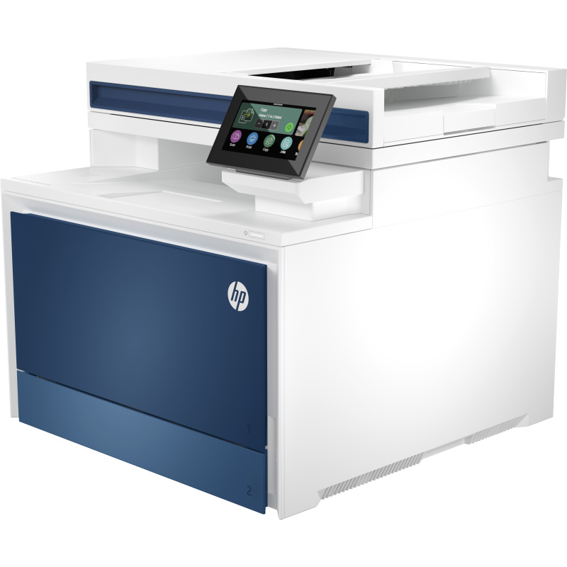 HP Imprimante multifonction Color LaserJet Pro 4303fdn, Couleur, Imprimante pour Petites/moyennes entreprises, Impression, copie, scan, fax, Imprimer depuis un téléphone ou une tablette; Chargeur automatique de documents; Impression recto-verso; Numé...