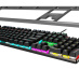 MSI FORGE GK310 RED FR clavier Jouer USB QWERTY Français Noir