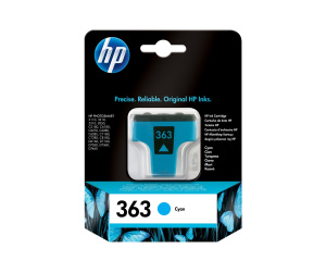 HP 363 cartouche d'encre 1 pièce(s) Original Cyan