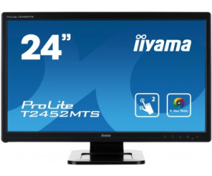iiyama T2452MTS-3 écran plat de PC 59,9 cm (23.6") 1920 x 1080 pixels Full HD LED Écran tactile Noir