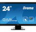 iiyama T2452MTS-3 écran plat de PC 59,9 cm (23.6") 1920 x 1080 pixels Full HD LED Écran tactile Noir