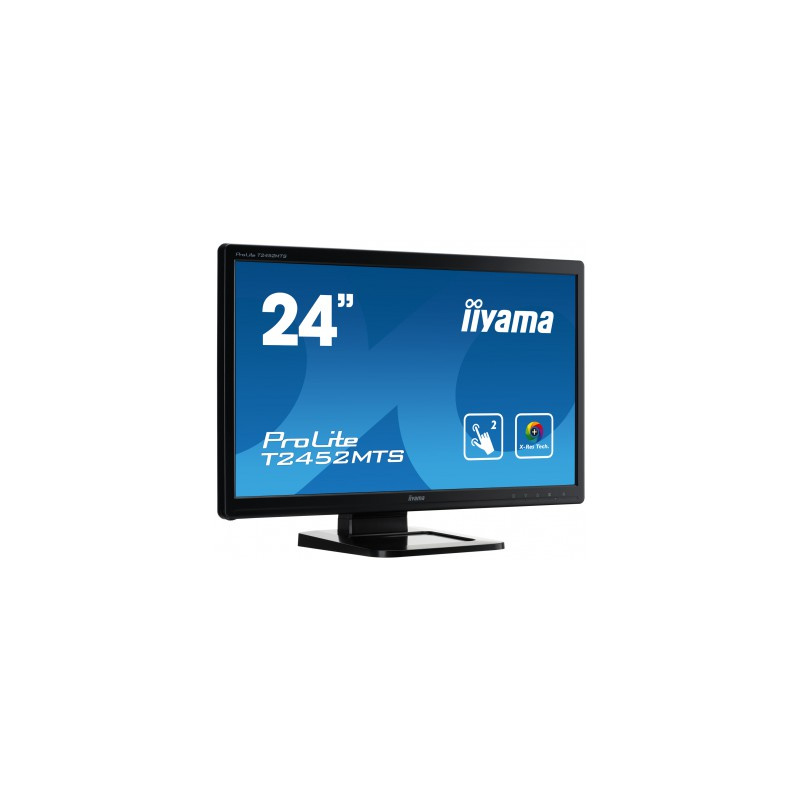 iiyama T2452MTS-3 écran plat de PC 59,9 cm (23.6") 1920 x 1080 pixels Full HD LED Écran tactile Noir