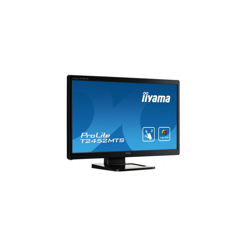 iiyama T2452MTS-3 écran plat de PC 59,9 cm (23.6") 1920 x 1080 pixels Full HD LED Écran tactile Noir