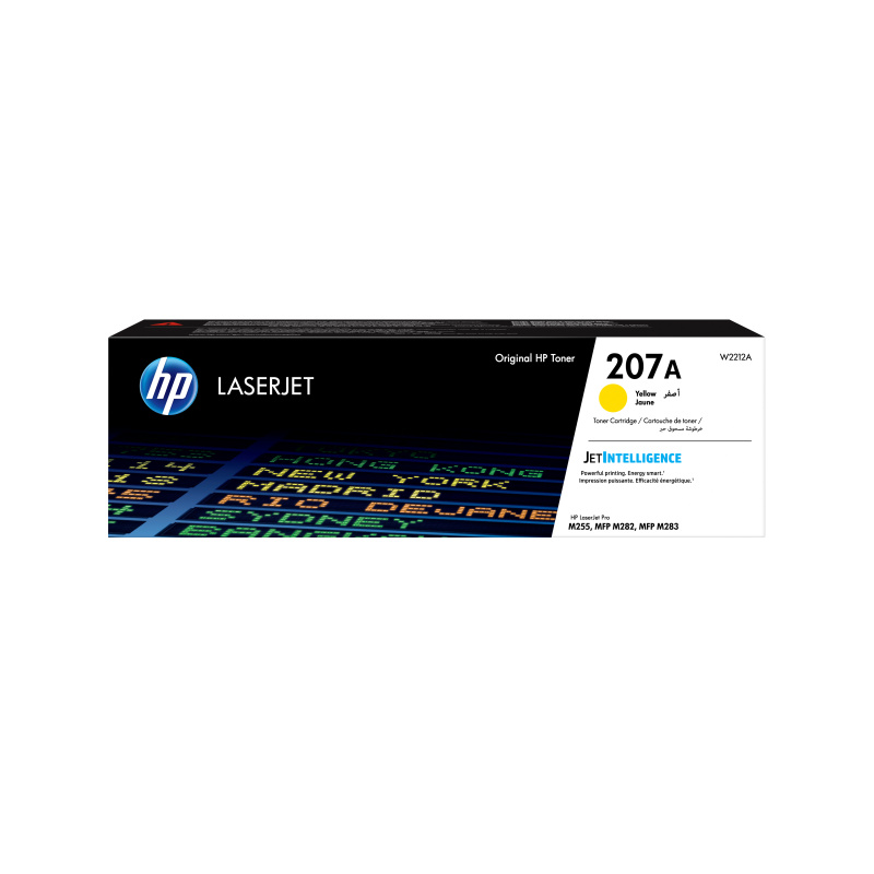 HP Toner jaune LaserJet 207A authentique