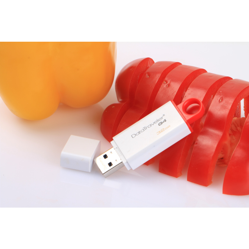 Kingston Technology DataTraveler G4 lecteur USB flash 32 Go USB Type-A 3.2 Gen 1 (3.1 Gen 1) Rouge, Blanc