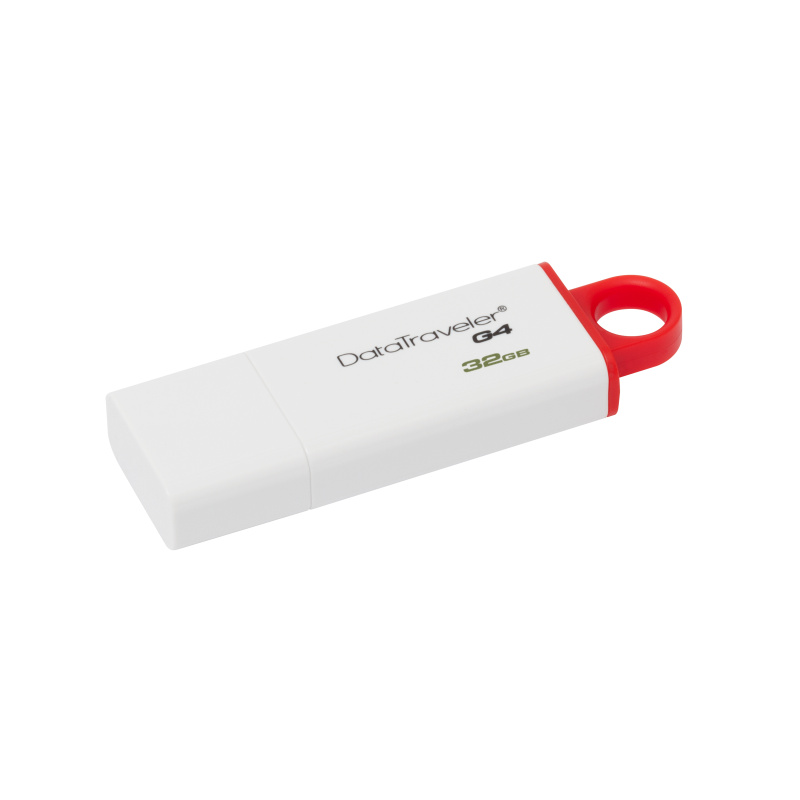 Kingston Technology DataTraveler G4 lecteur USB flash 32 Go USB Type-A 3.2 Gen 1 (3.1 Gen 1) Rouge, Blanc