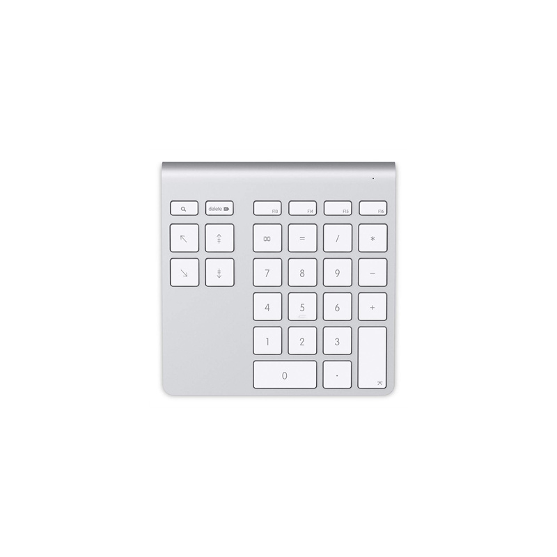 Belkin YourType clavier numérique PC/serveur Bluetooth Aluminium, Blanc