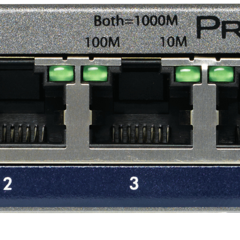 NETGEAR GS105E-200PES commutateur réseau Géré L2/L3 Gigabit Ethernet (10/100/1000) Gris