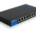 Linksys Commutateur Gigabit intelligent à 8 ports (LGS308)