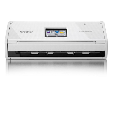Brother ADS-1600W scanner Scanner ADF 600 x 600 DPI A4 Noir, Blanc