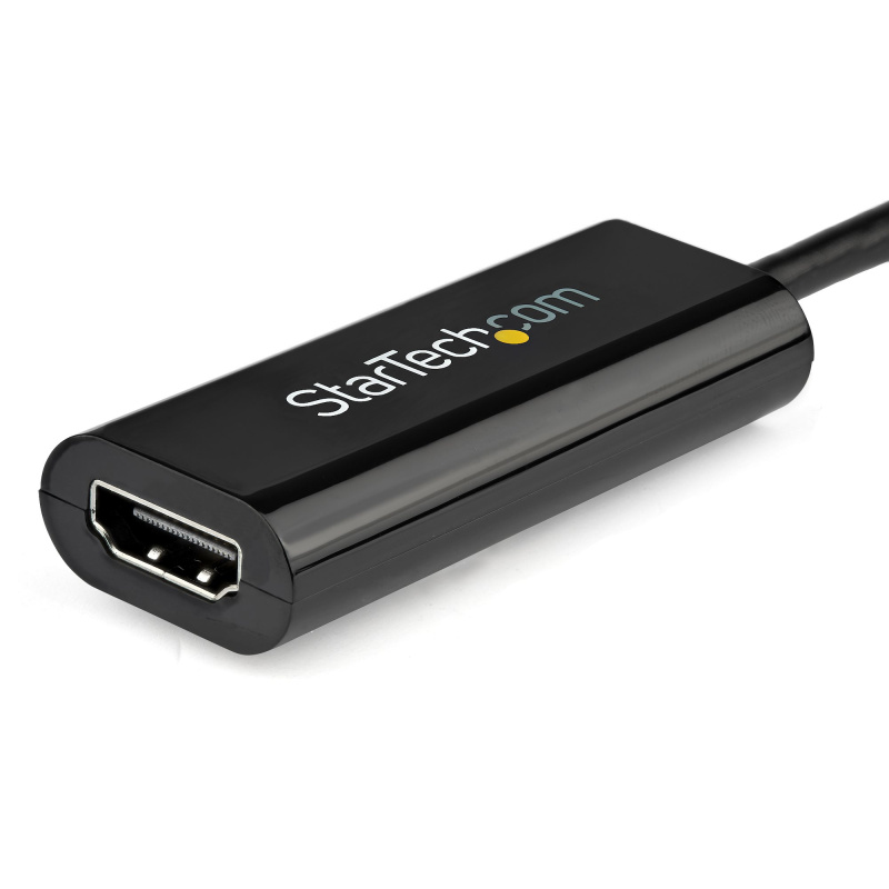 StarTech.com Adaptateur USB 3.0 vers HDMI - 1080p - Convertisseur d'Écran Slim/Compact USB Type-A vers HDMI pour Moniteur - Carte Vidéo et Graphique Externe - Noir - Windows Uniquement