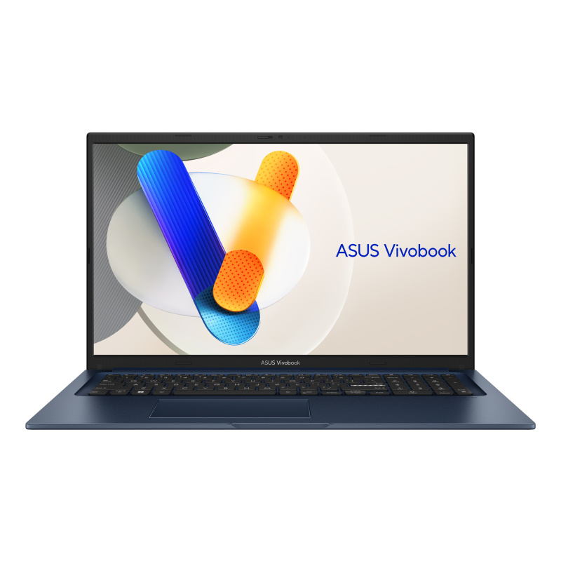 ASUS Vivobook 17 X1704VA-AU815W Intel Core 5 120U Ordinateur portable 43,9 cm (17.3") Full HD 16 Go DDR4-SDRAM 512 Go SSD Wi-Fi 6 (802.11ax) Windows 11 Home Bleu