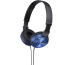 Sony MDR-ZX310AP Casque Avec fil Arceau Appels/Musique Bleu