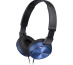 Sony MDR-ZX310AP Casque Avec fil Arceau Appels/Musique Bleu