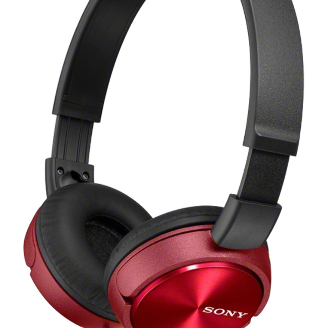 Sony MDR-ZX310AP Casque Avec fil Arceau Appels/Musique Rouge