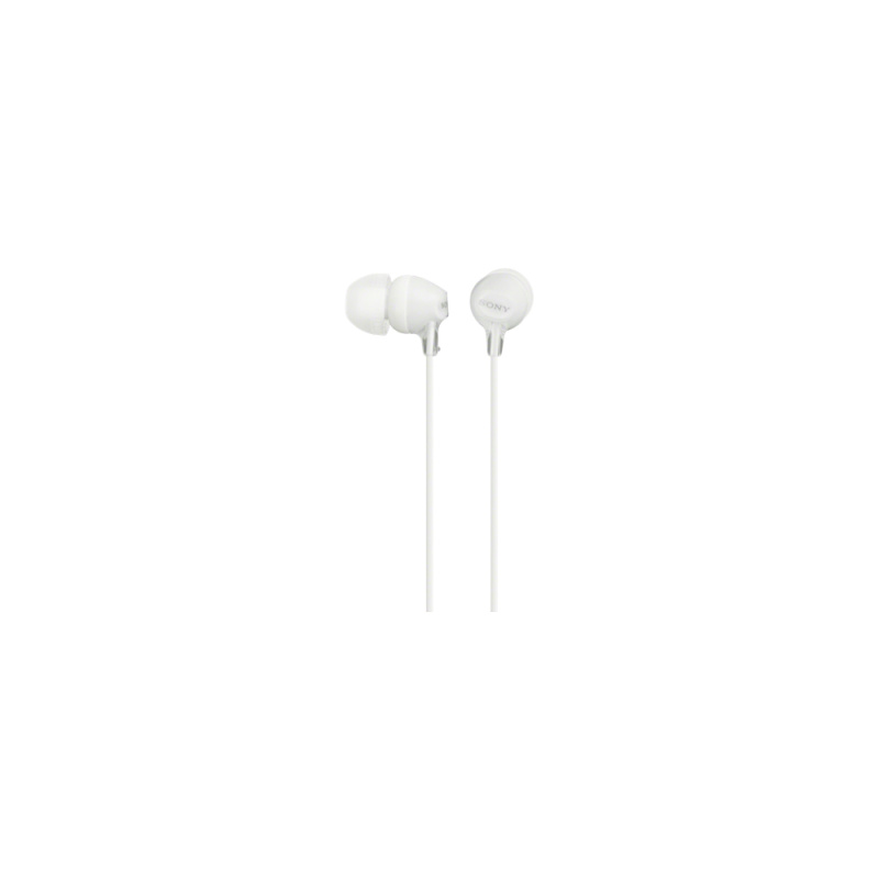 Sony MDR-EX15AP Casque Avec fil Ecouteurs Appels/Musique Blanc