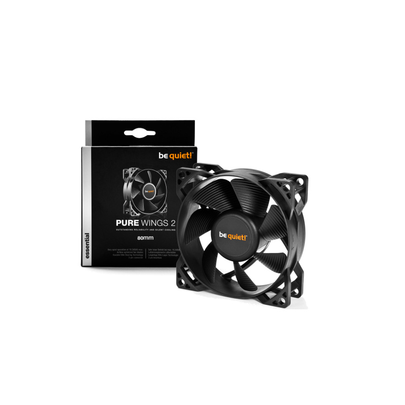 be quiet! Pure Wings 2 80 mm | Ventilateur PC