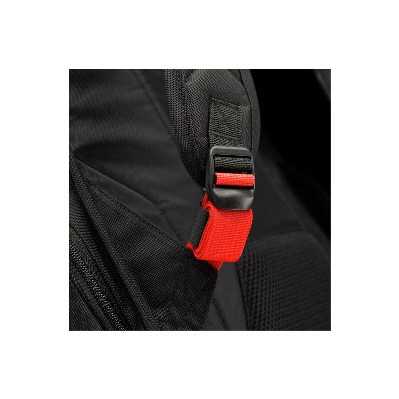 Case Logic Sporty DLBP-116 Black 40,6 cm (16") Étui sac à dos Noir
